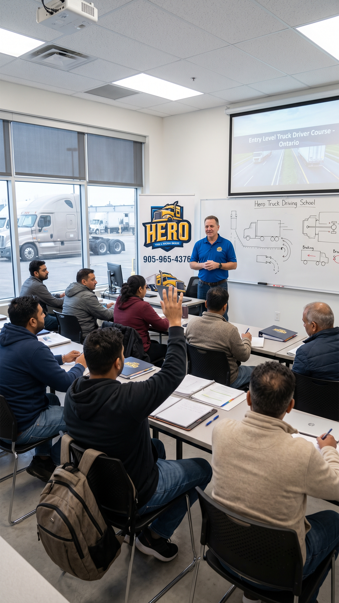 Pricing entry level truck driver training near brampton